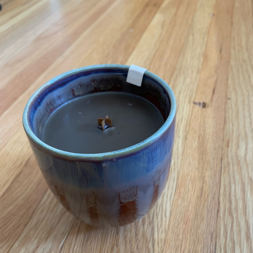 Wooden wick candle—10 oz